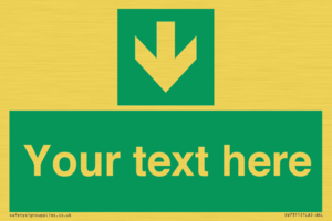 Custom Safe Condition Down arrow